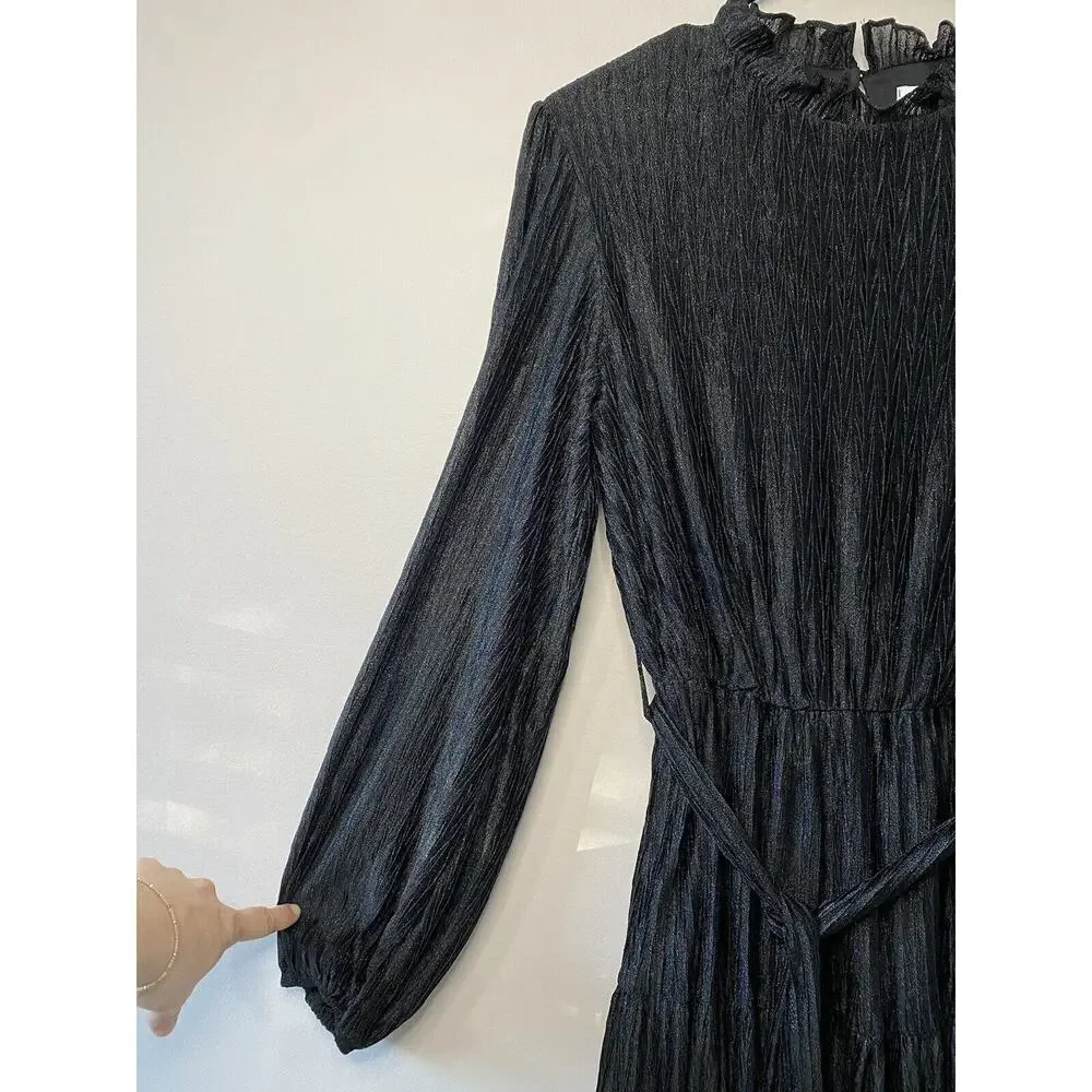 She + Sky Black Mini Dress - Picture 3 of 9